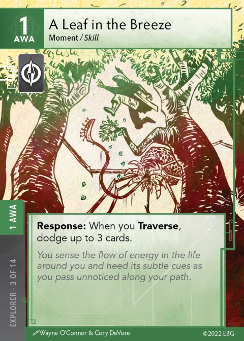 A Leaf in the Breeze