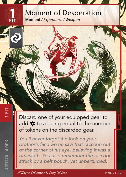 Moment of Desparation