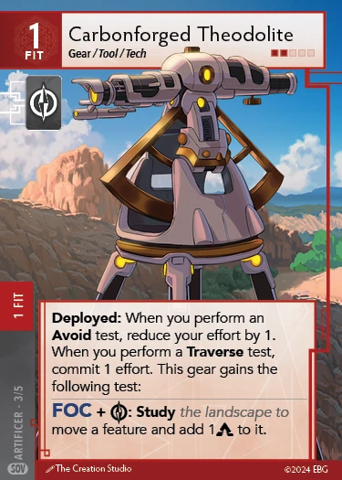 Carbonforged Theodolite