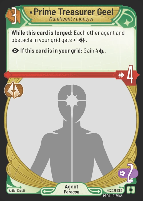 Prime Treasurer Geel