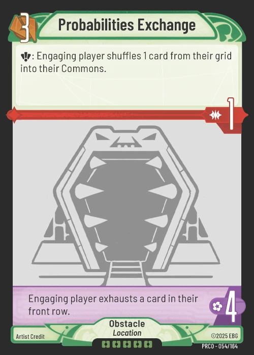 Probabilities Exchange