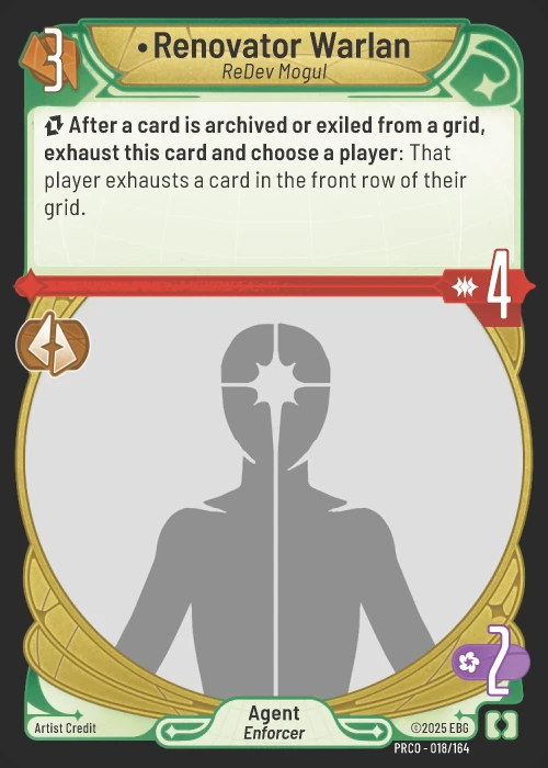 Renovator Warlan