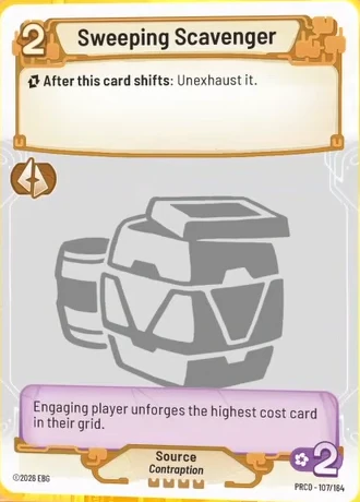 Sweeping Scavenger